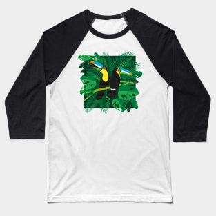 Toucans in the jungle Baseball T-Shirt